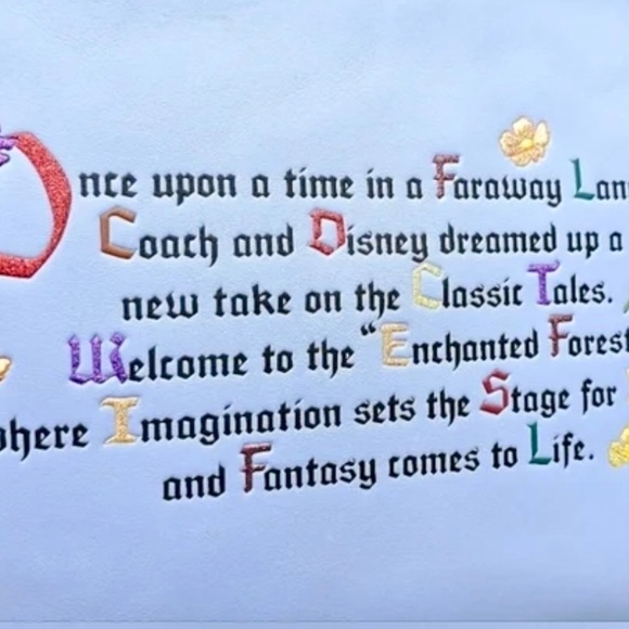 Coach x Disney Clutch "Once Upon A Time" (NWOT) - Picture 3 of 6